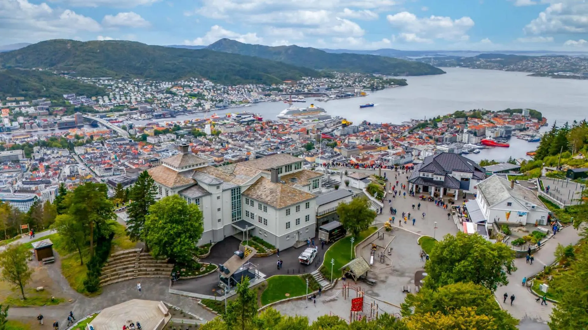 Modern Apartment With Rooftop & Sea View Bergen 0*,  Norwegia